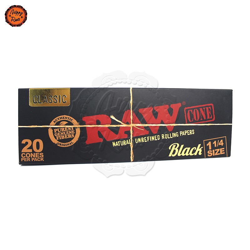 Cones Raw Black 1 1/4 20uni.