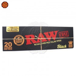 Cones Raw Black King Size...