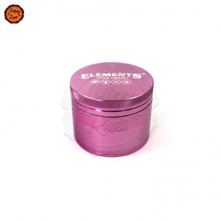 Grinder Alumínio Elements Pink 4Pt. 61mm