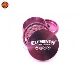 Grinder Alumínio Elements Pink 4Pt. 61mm