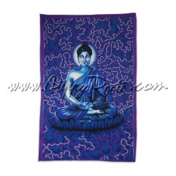 Pano Indiano Buda Azul