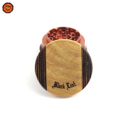 Grinder Madeira Ácer e Alumínio Black Leaf  Bege 4Pt. 68mm