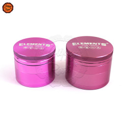 Grinder Alumínio Elements Pink 4Pt. 61mm