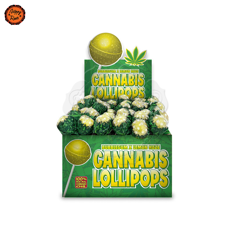 Chupa Cannabis Bubblegum e Lemon Haze