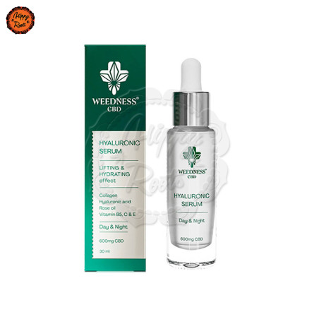 Sérum Hialurônico CBD Weedness Dia e Noite 600mg 30ml