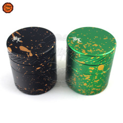 Grinder Alumínio Black Leaf Splashes 4Pt. 50mm