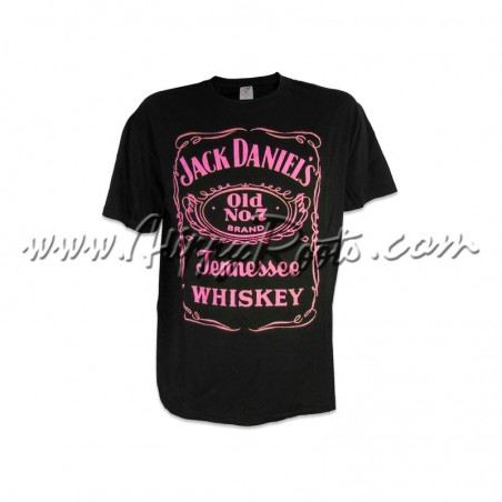 T-shirt Jack Daniels Rosa