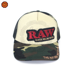 Chapéu RAW Trucker Camuflado/Bege