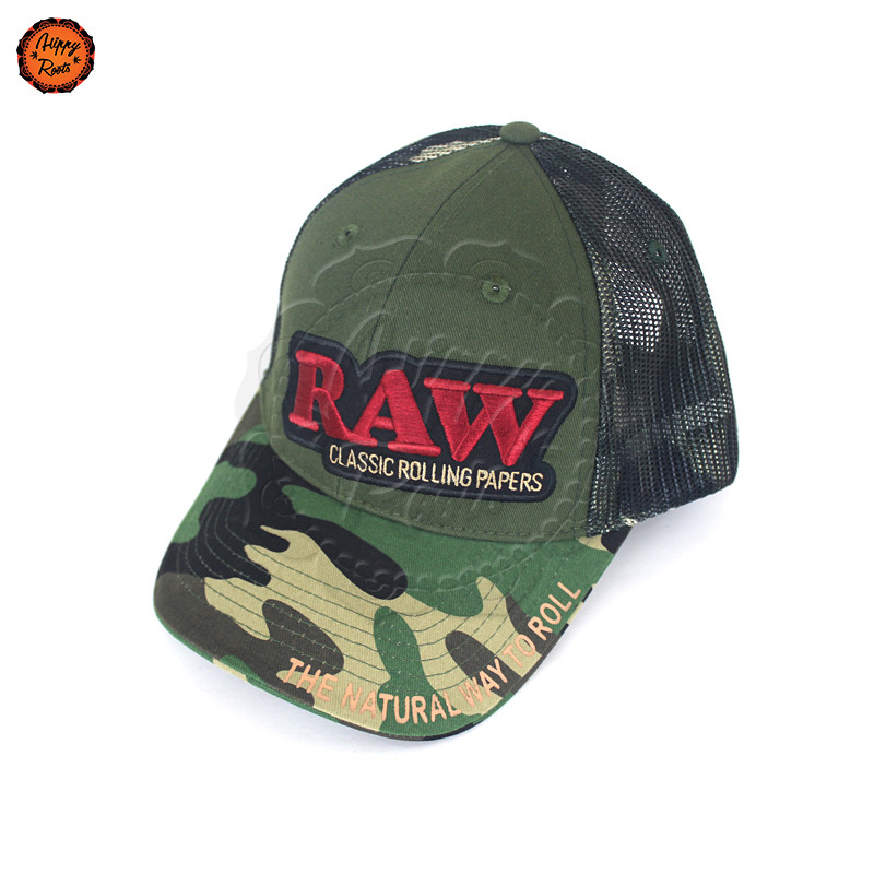 Chapéu RAW Trucker Camuflado