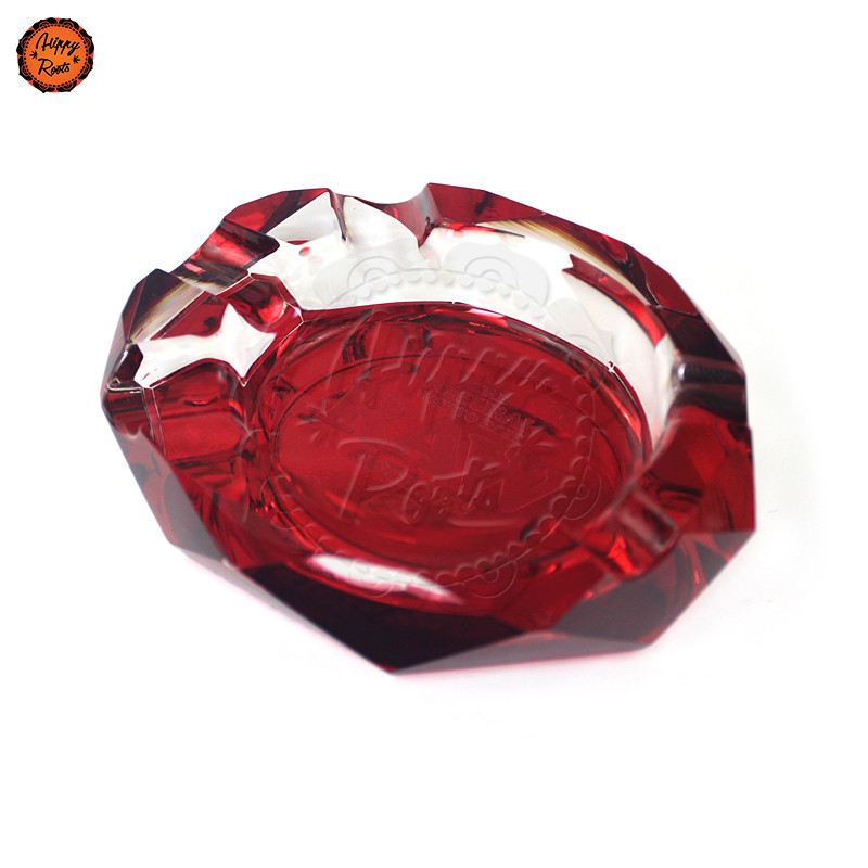 Cinzeiro Vidro RAW Ruby Red