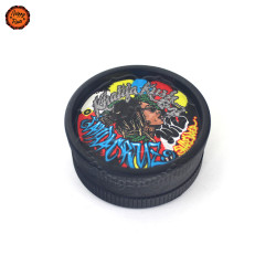Grinder Cânhamo Biodegradável Santa Cruz Wiz Khalifa 2Pt 55mm