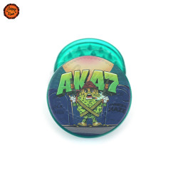 Grinder Plástico Best Buds AK47  3Pt 60mm