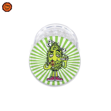 Grinder Plástico Best Buds Pizza 3Pt 60mm