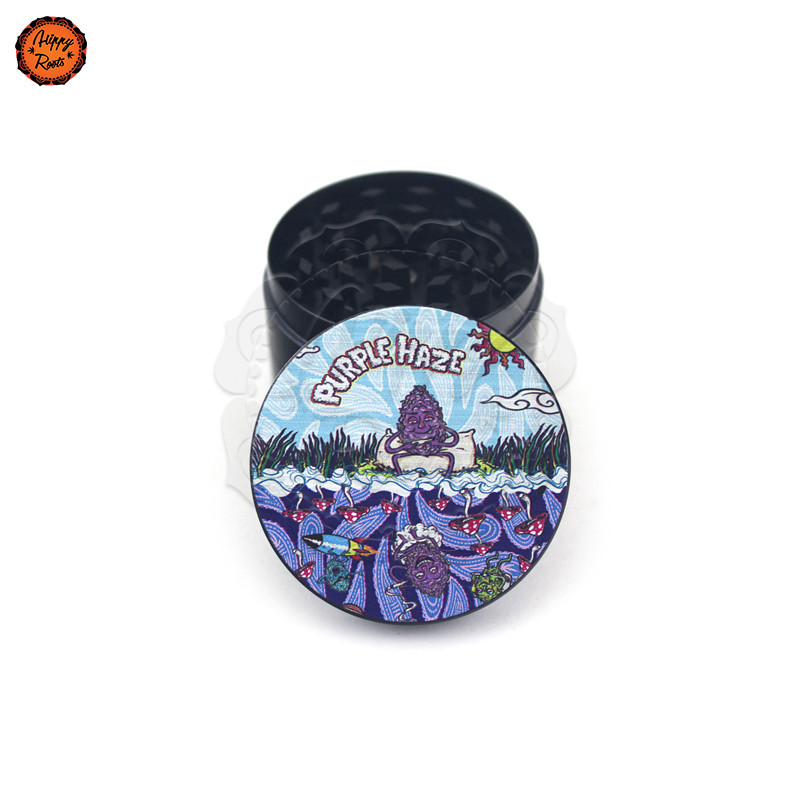 Grinder Metal Best Buds Purple Haze 4Pt. 50mm