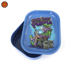 Caixa Tabuleiro Metal Best Buds Grand Daddy Purple