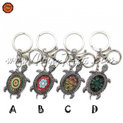Porta-chaves Mandala Tartaruga