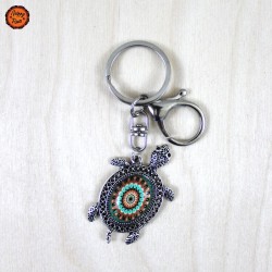 Porta-chaves Mandala Tartaruga