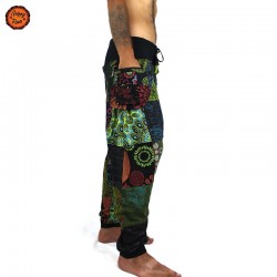 Calcas Hippie PatchWork com Bolsa