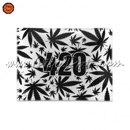 Tabuleiro V-Syndicate Vidro Pequeno 420 Black & White