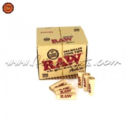 Caixa 100 Filtros RAW Pre-enrolados Cone Perfecto