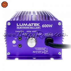 Balastro Lumatek 600w Controlavel  com Potenciometro
