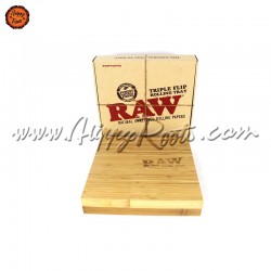 Caixa Tabuleiro RAW Bambu Triple Flip