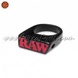 Raw Black Smoker Ring