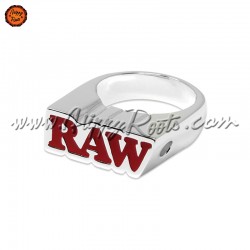Raw Silver Smoker Ring
