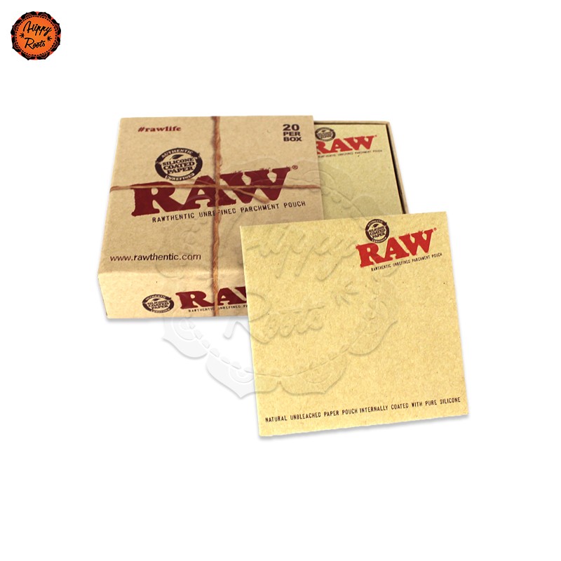 Raw Parchment Pouch Caixa 20