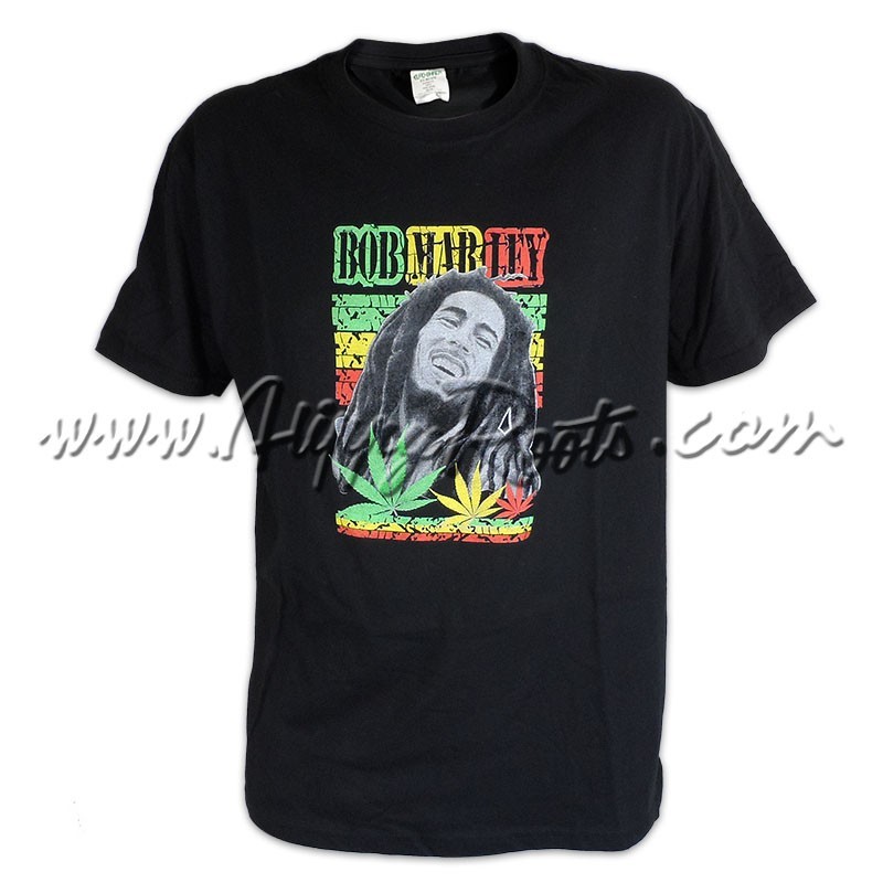 T-shirt Bob Marley Cannabis